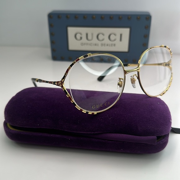 💯- New Authentic Gucci GG0596OA - Alternate Fit Eyeglasses Women - Picture 3 of 17